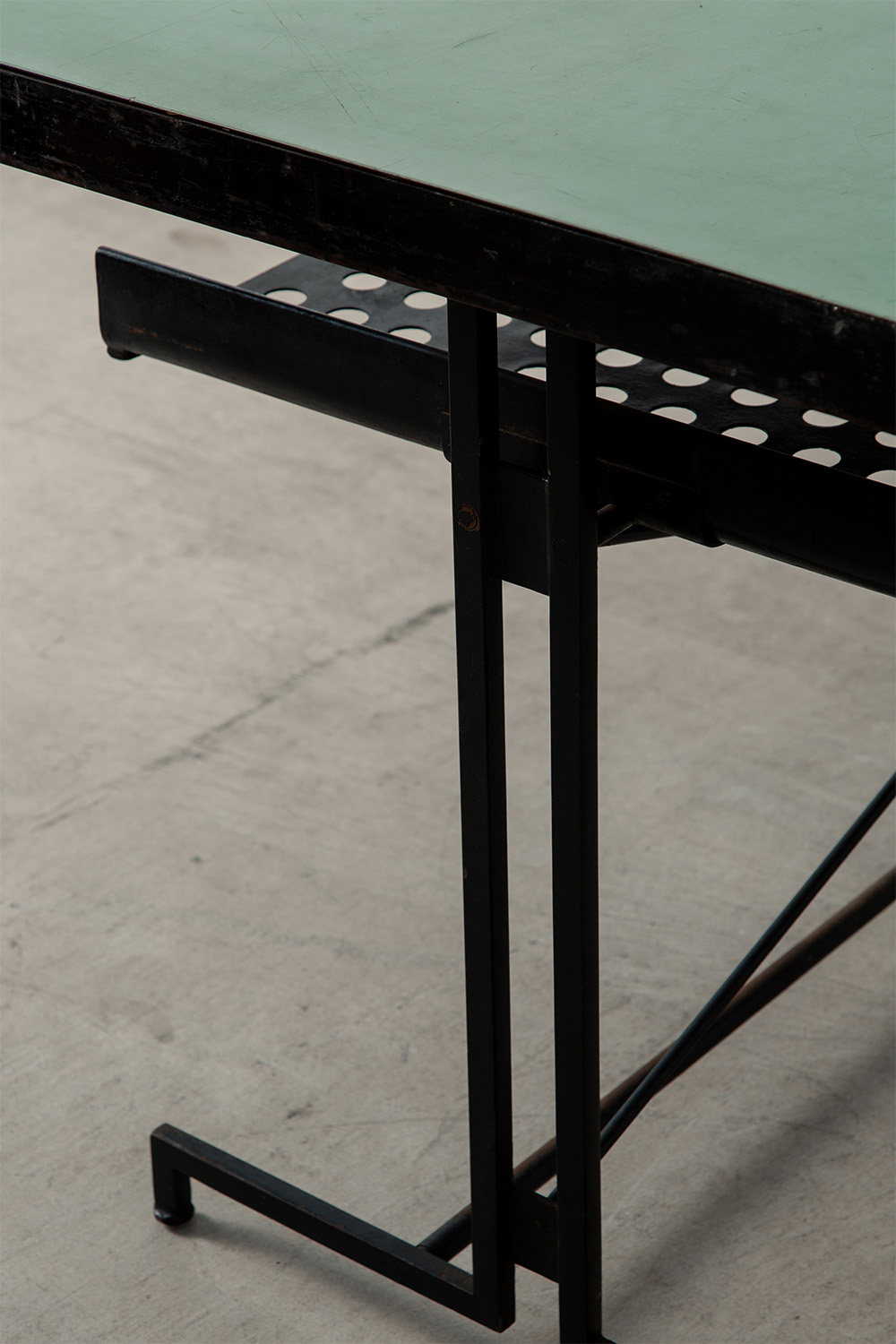Industrial Desk in Wood and Steel