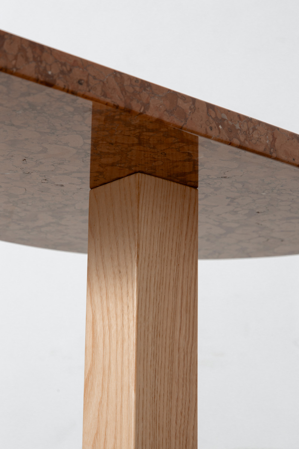 ‘Demistella’ Console Table by Ettore Sottsass for Up&Up in Travertine and Wood