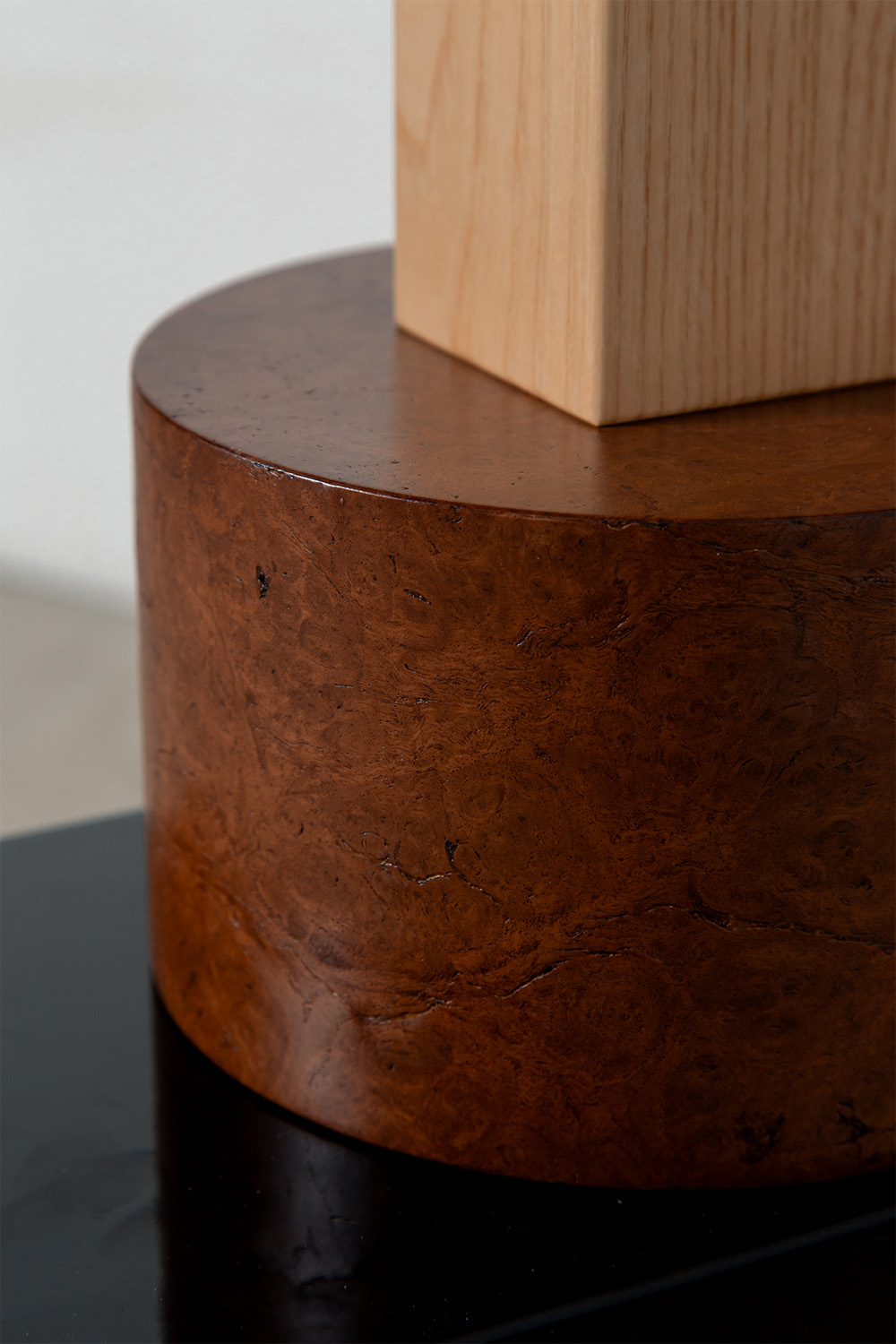 ‘Demistella’ Console Table by Ettore Sottsass for Up&Up in Travertine and Wood