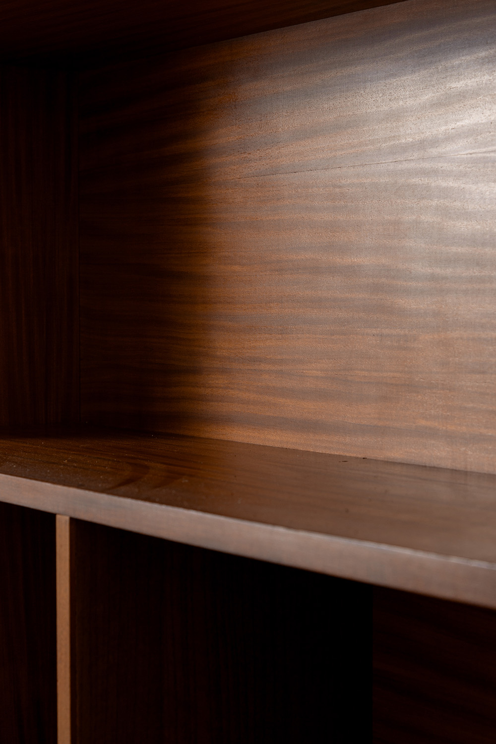 Cabinet by Enzo Strada for Fratelli Tenani in Wood and Steel