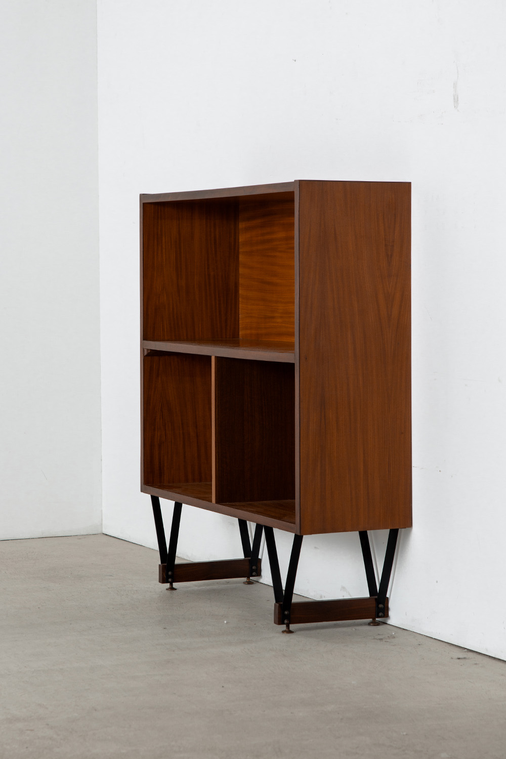 Cabinet by Enzo Strada for Fratelli Tenani in Wood and Steel