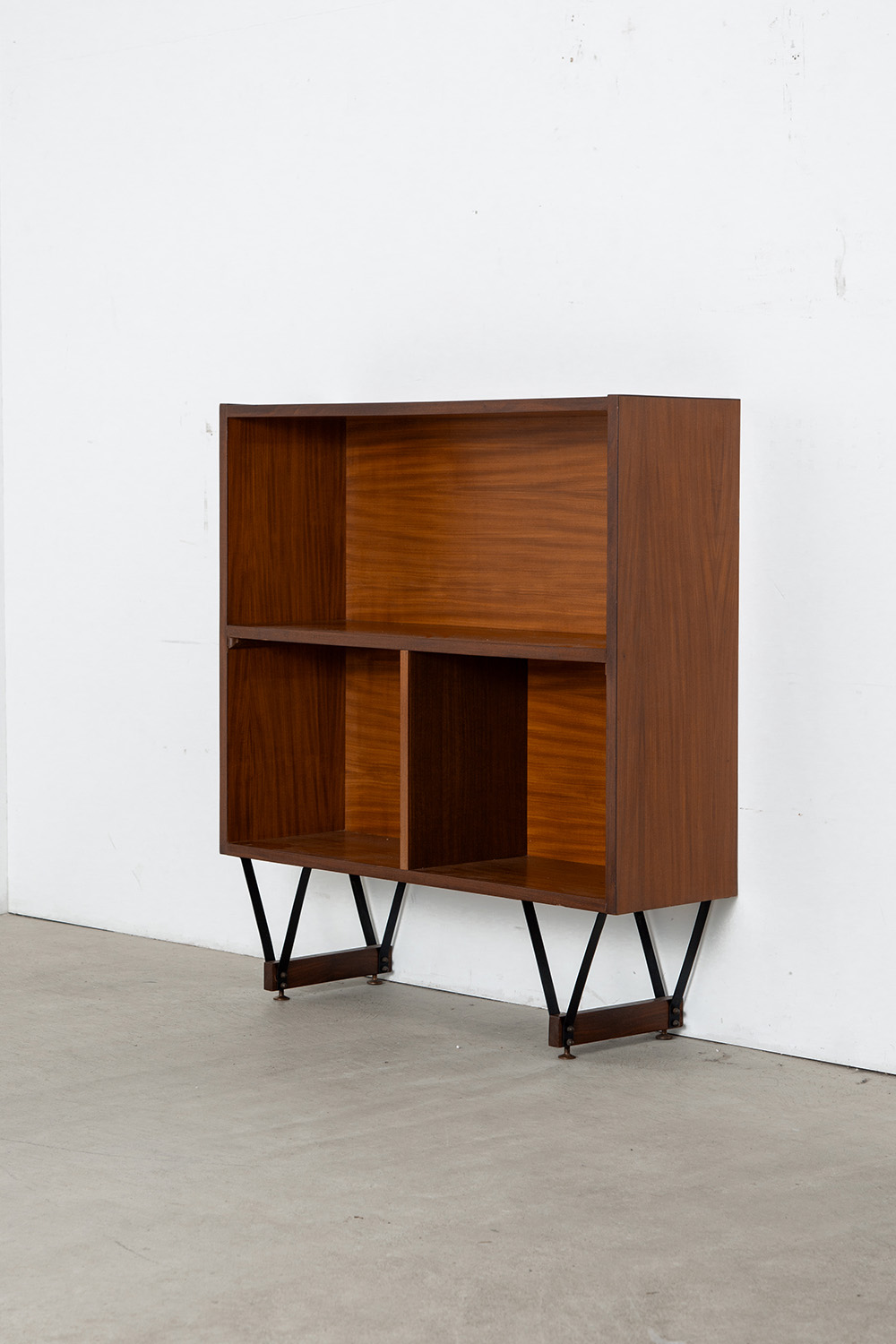 Cabinet by Enzo Strada for Fratelli Tenani in Wood and Steel
