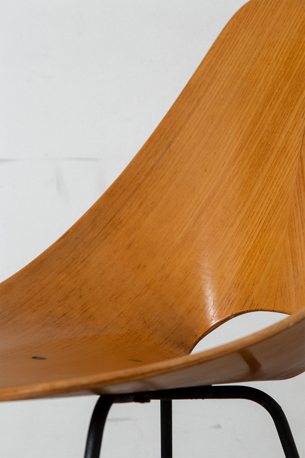 ‘Medea’ Chair by Vittorio Nobili for Tagliabue F.lli in Plywood and Steel