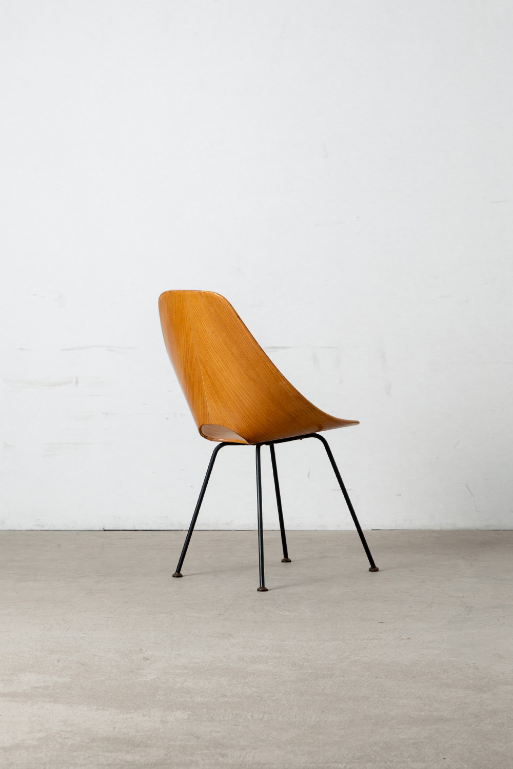 ‘Medea’ Chair by Vittorio Nobili for Tagliabue F.lli in Plywood and Steel