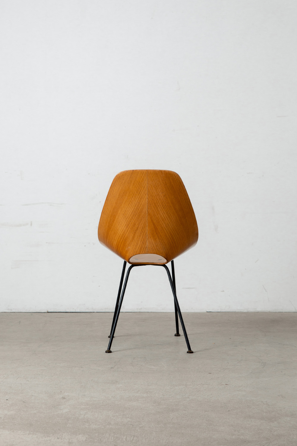 ‘Medea’ Chair by Vittorio Nobili for Tagliabue F.lli in Plywood and Steel