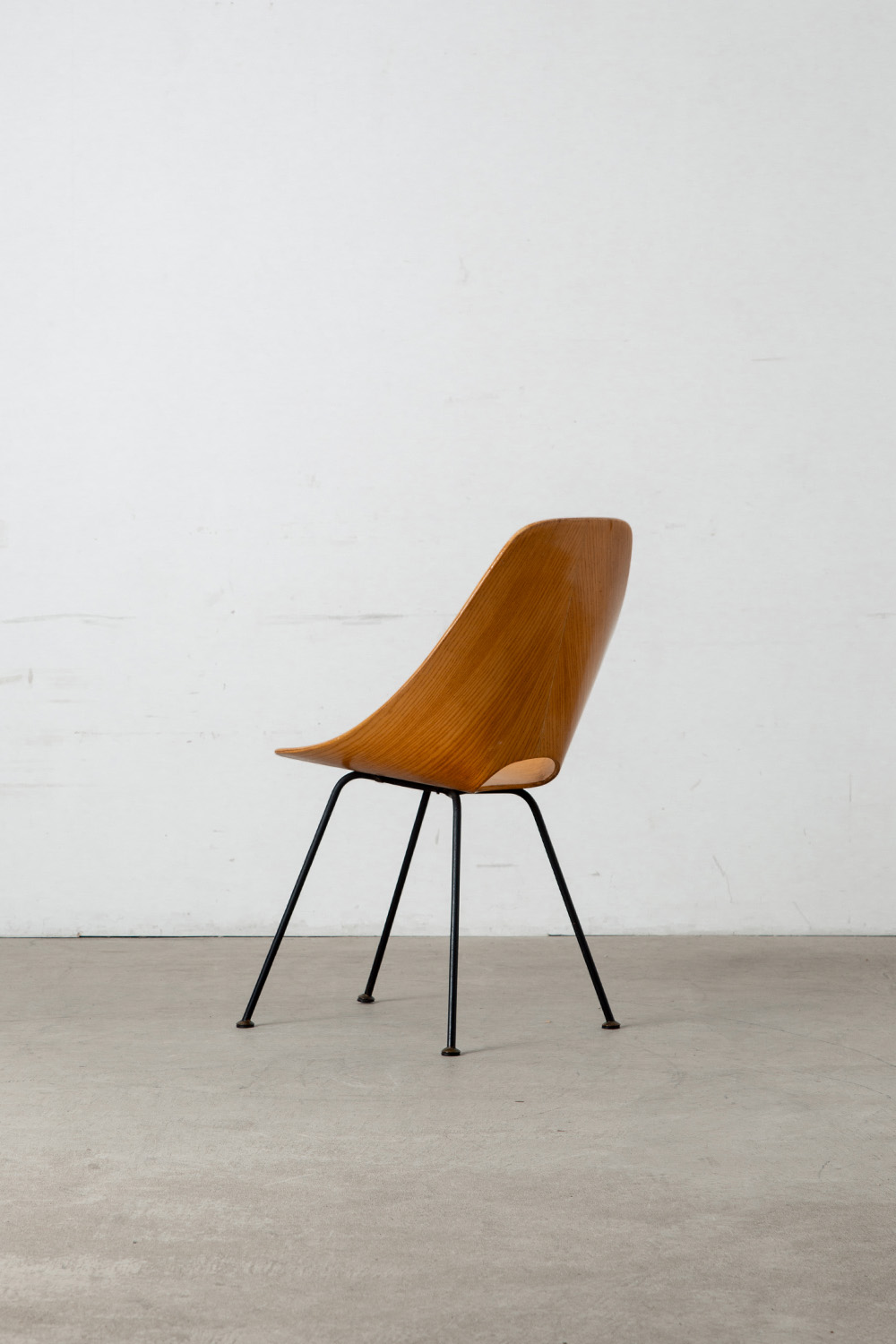 ‘Medea’ Chair by Vittorio Nobili for Tagliabue F.lli in Plywood and Steel