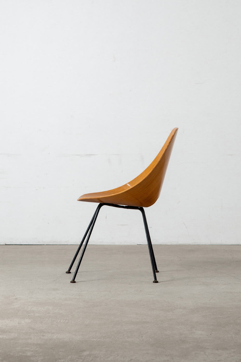 ‘Medea’ Chair by Vittorio Nobili for Tagliabue F.lli in Plywood and Steel