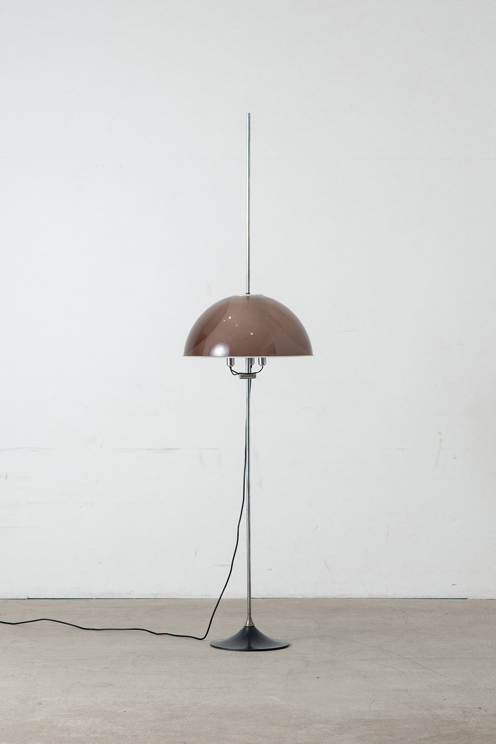 Adjustable Floor Lamp by Elio Martinelli for Martinelli Luce in Steel and Acryl