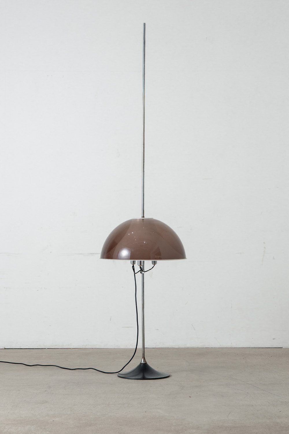 Adjustable Floor Lamp by Elio Martinelli for Martinelli Luce in Steel and Acryl