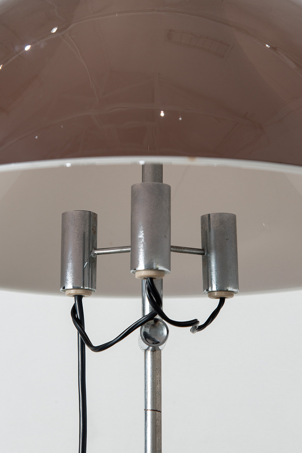 Adjustable Floor Lamp by Elio Martinelli for Martinelli Luce in Steel and Acryl