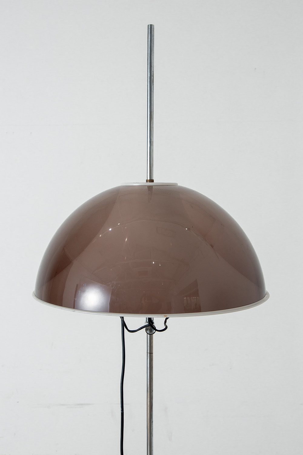 Adjustable Floor Lamp by Elio Martinelli for Martinelli Luce in Steel and Acryl