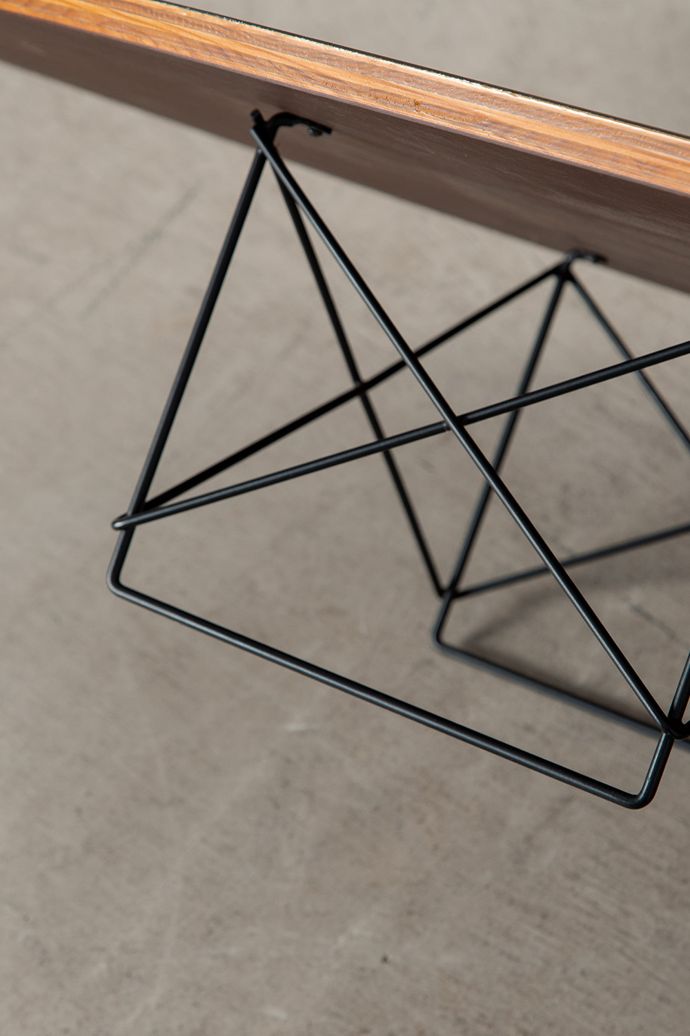 ‘Elliptical’ Table by Charles & Ray Eames for ICF in Wood and Steel