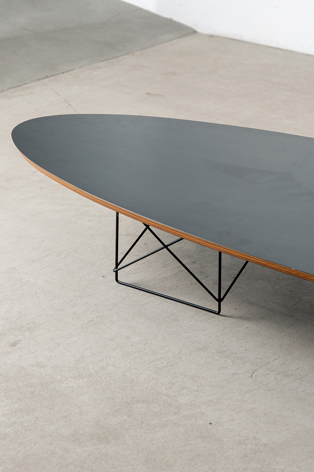 ‘Elliptical’ Table by Charles & Ray Eames for ICF in Wood and Steel