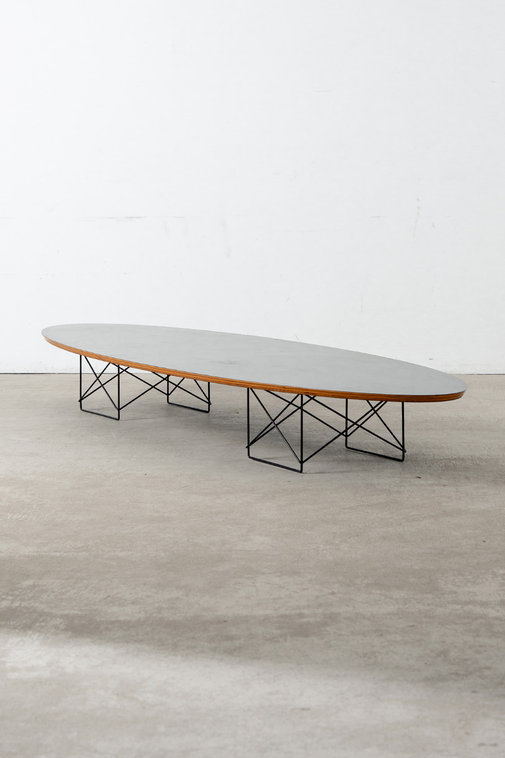 ‘Elliptical’ Table by Charles & Ray Eames for ICF in Wood and Steel