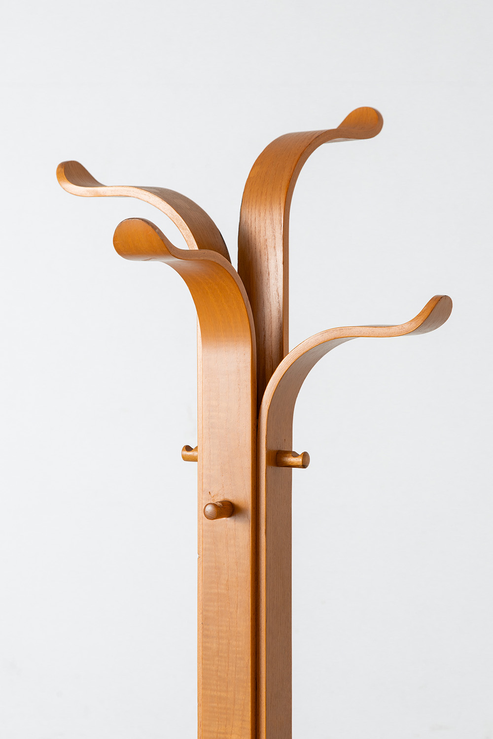 Coat Rack in Wood and Marble