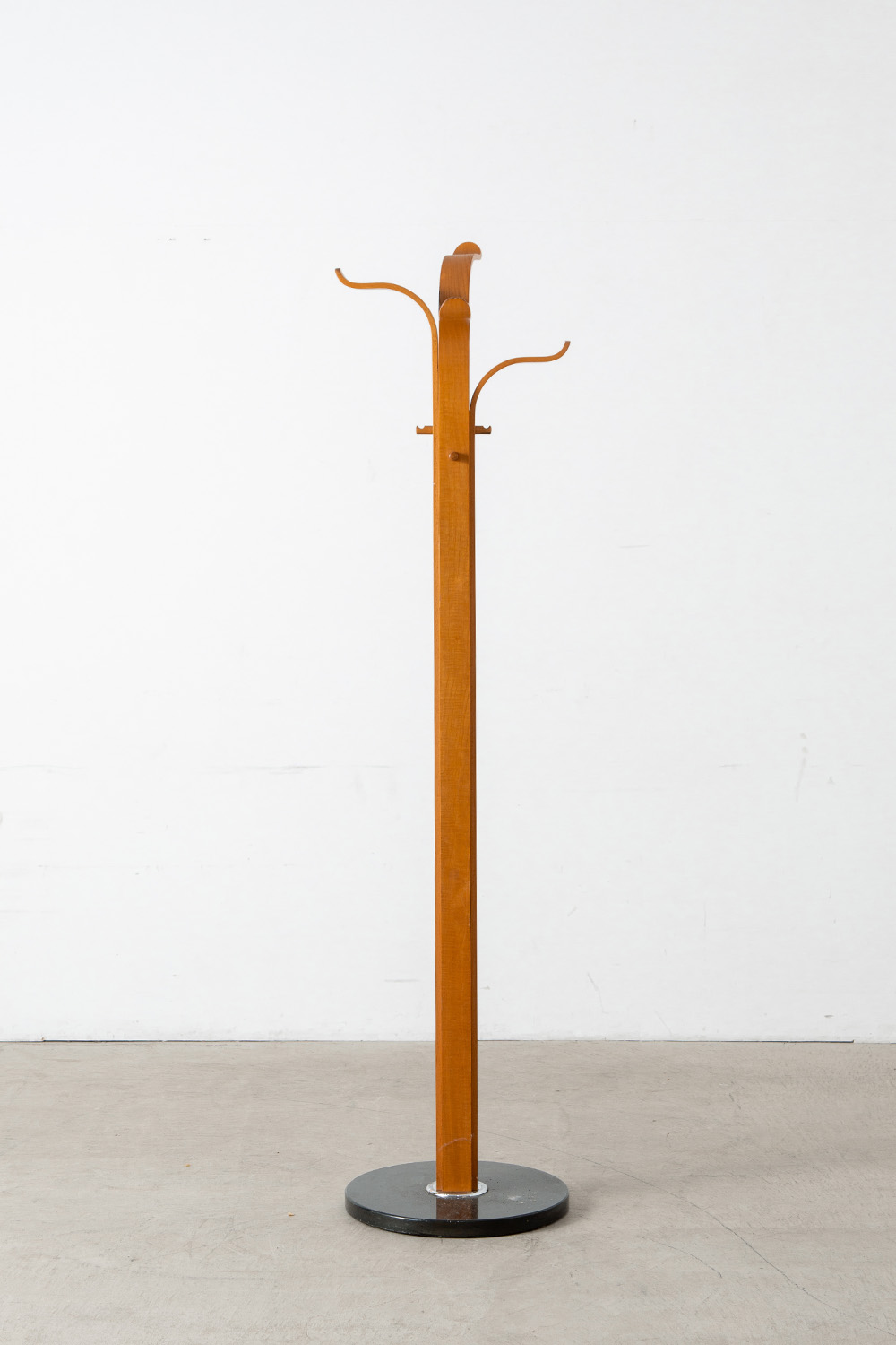 Coat Rack in Wood and Marble