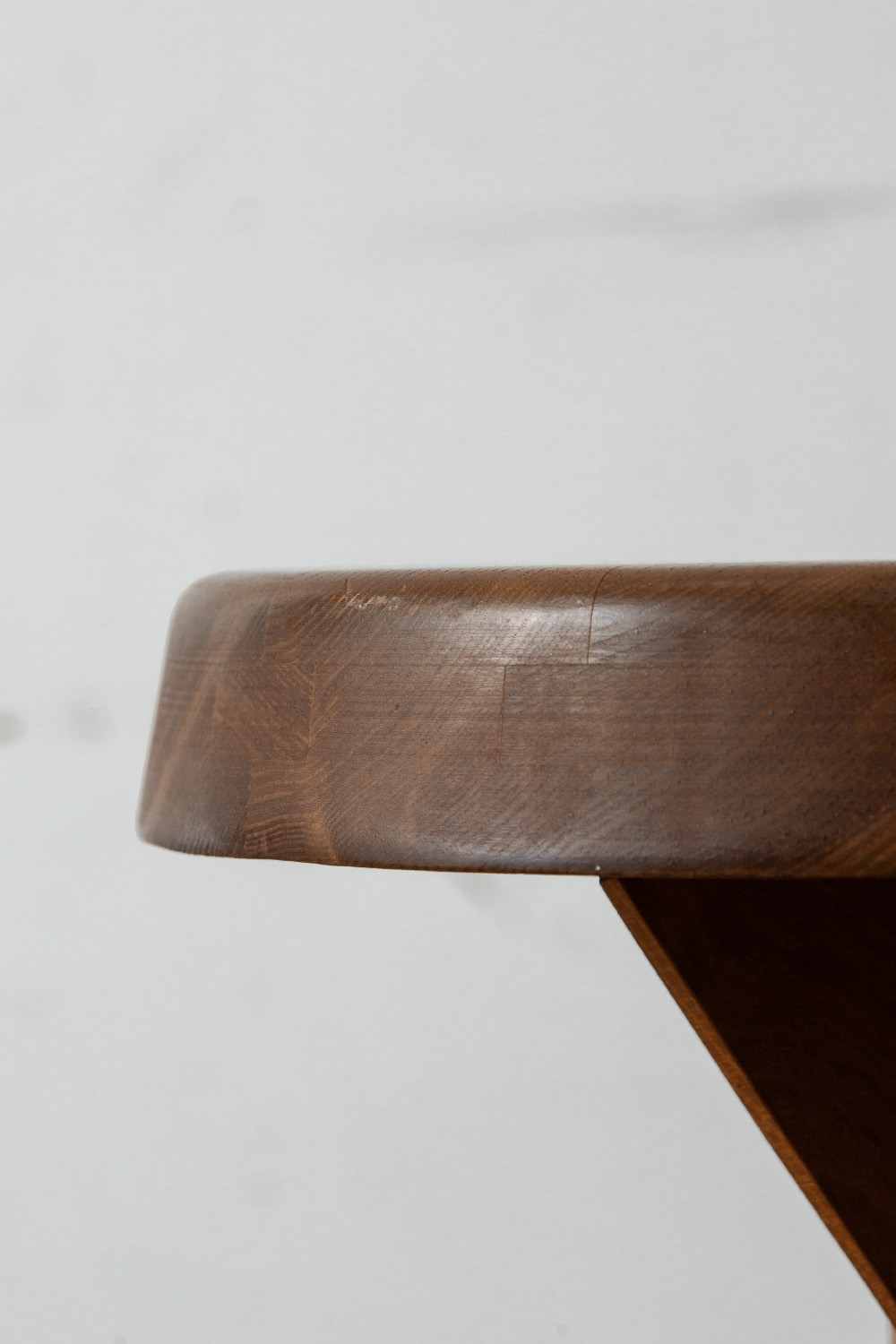 S31 Stool by Pierre Chapo in Elm Wood