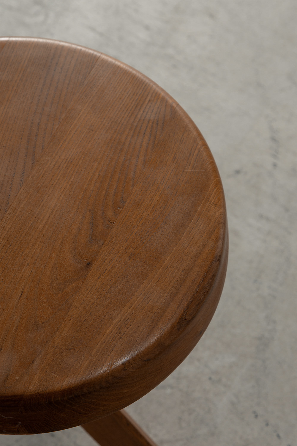 S31 Stool by Pierre Chapo in Elm Wood