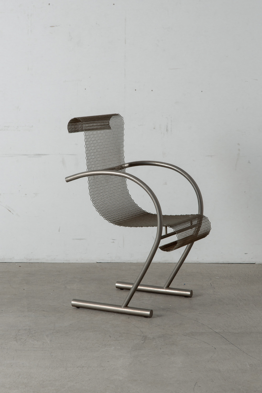 ‘Sing Sing Sing’ Chair by Shiro Kuramata for XO in Metal