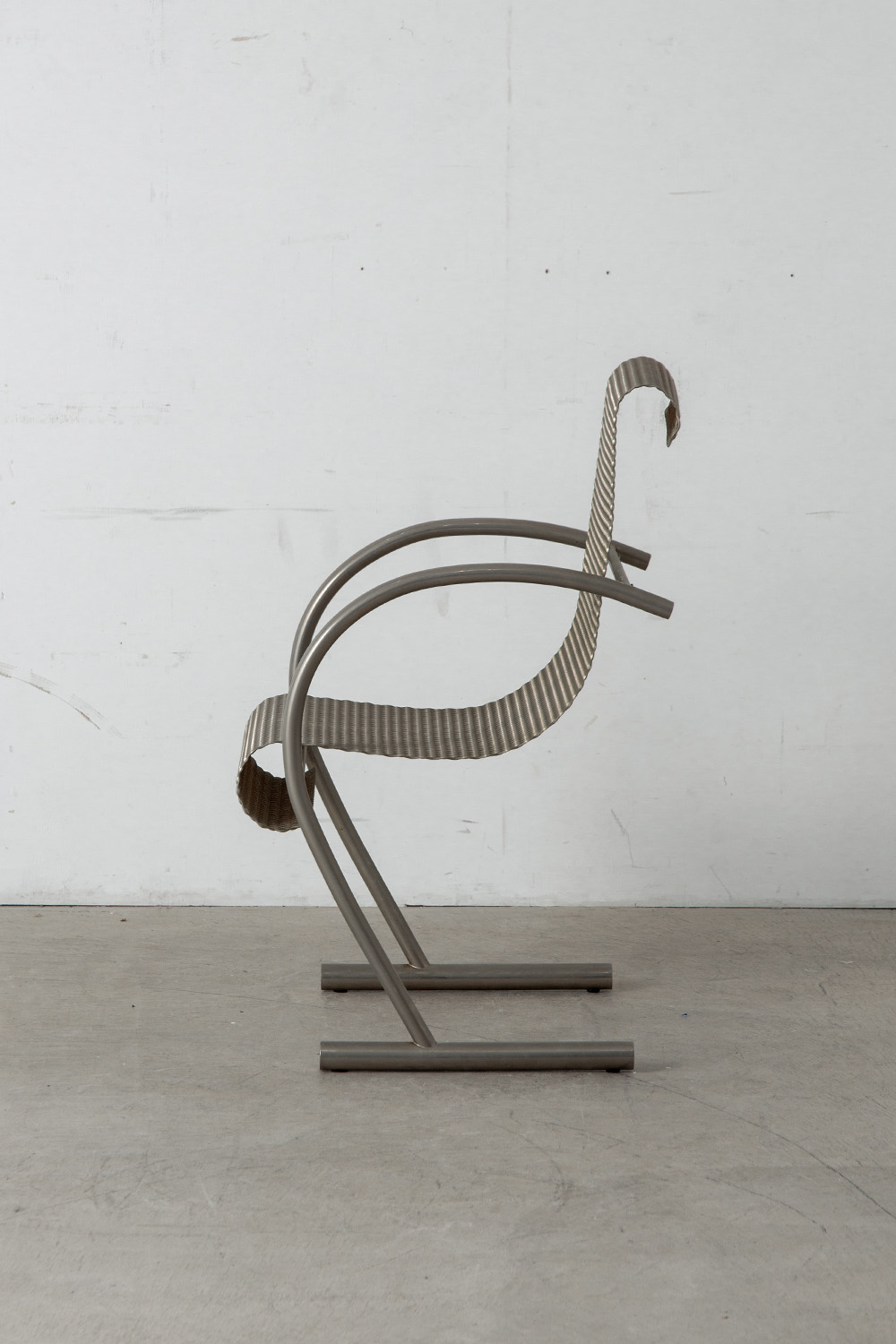 ‘Sing Sing Sing’ Chair by Shiro Kuramata for XO in Metal