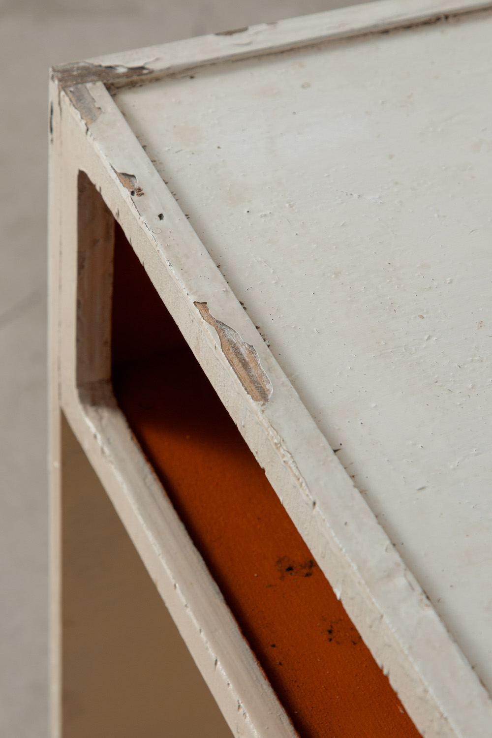 Folding Desk and Chair Unit in Wood