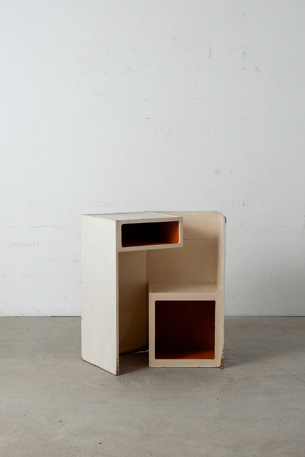 Folding Desk and Chair Unit in Wood