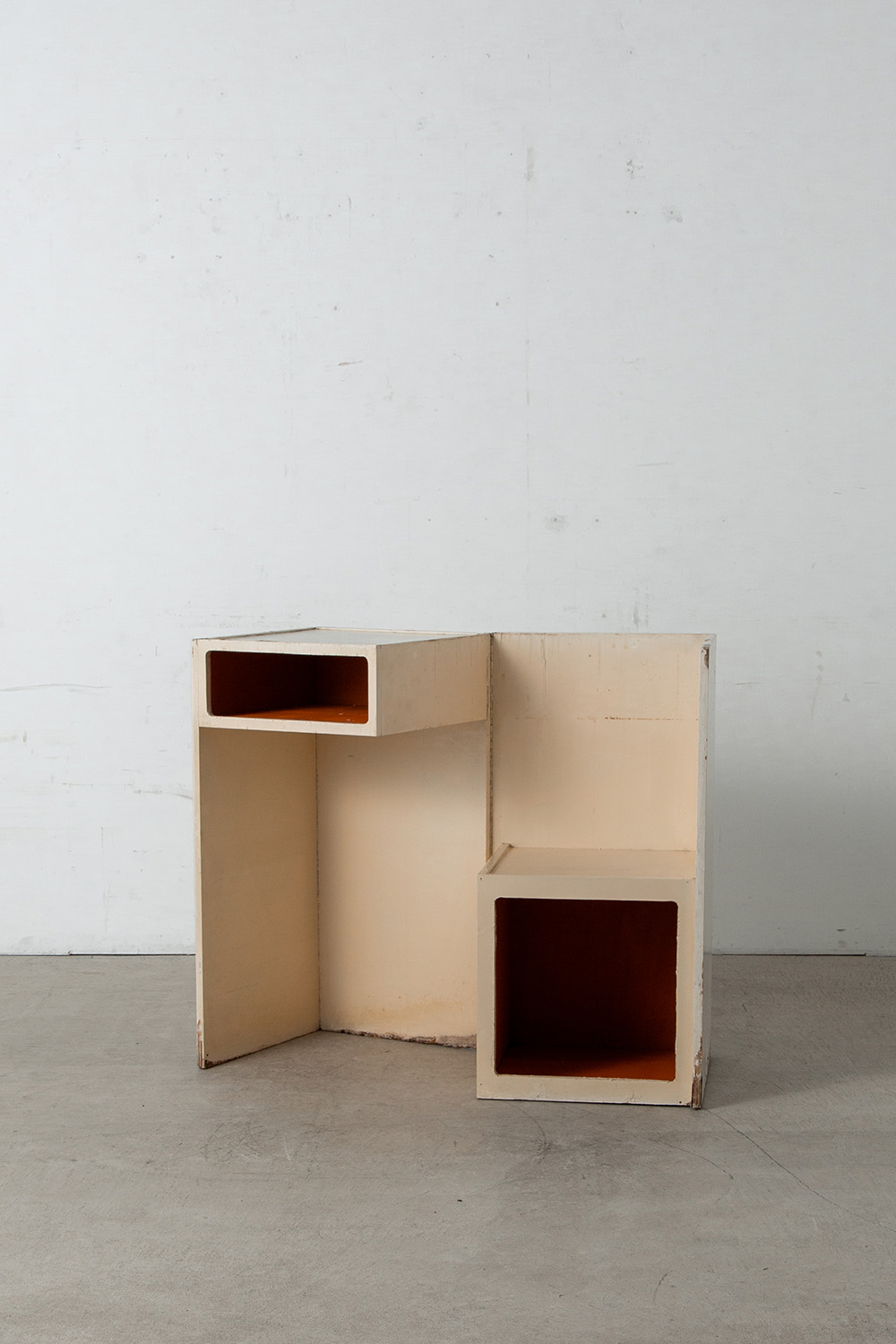 Folding Desk and Chair Unit in Wood