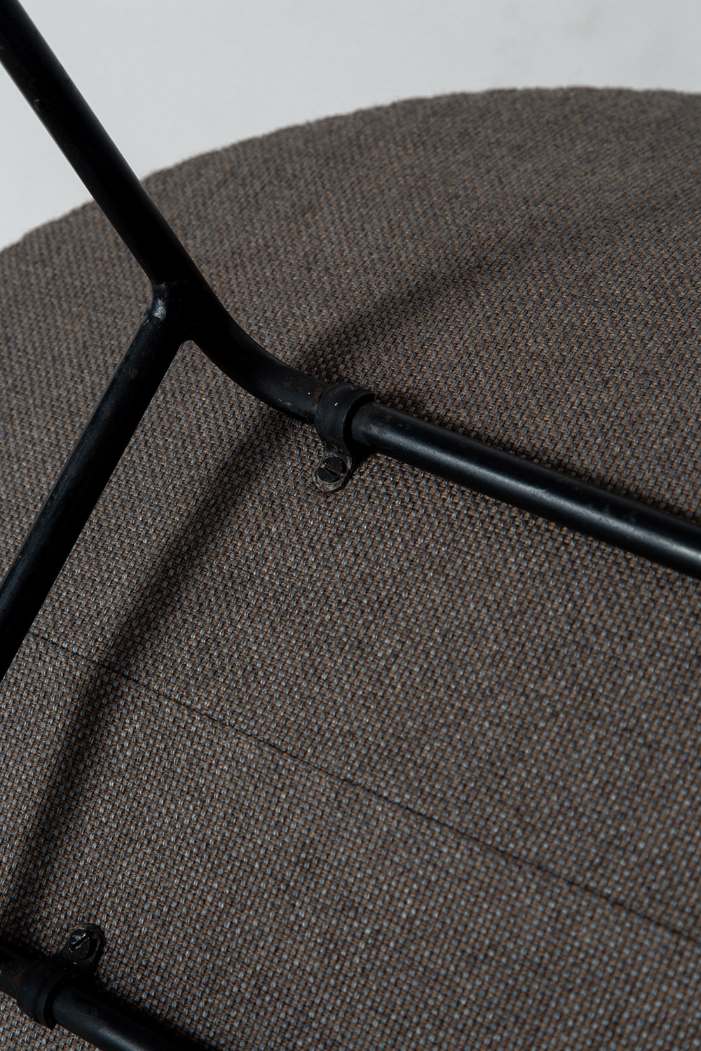 Lounge Chair in Fabric , Wood and Steel