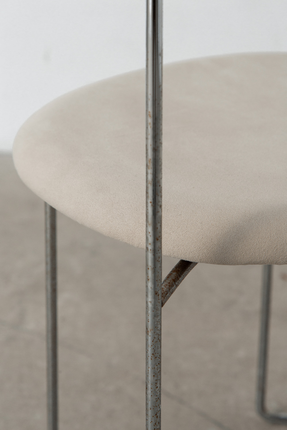 ‘Gaja’ Chair by Kazuhide Takahama for Cassina in Steel and Fabric