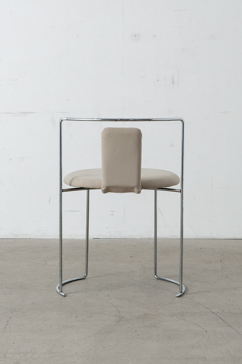 ‘Gaja’ Chair by Kazuhide Takahama for Cassina in Steel and Fabric