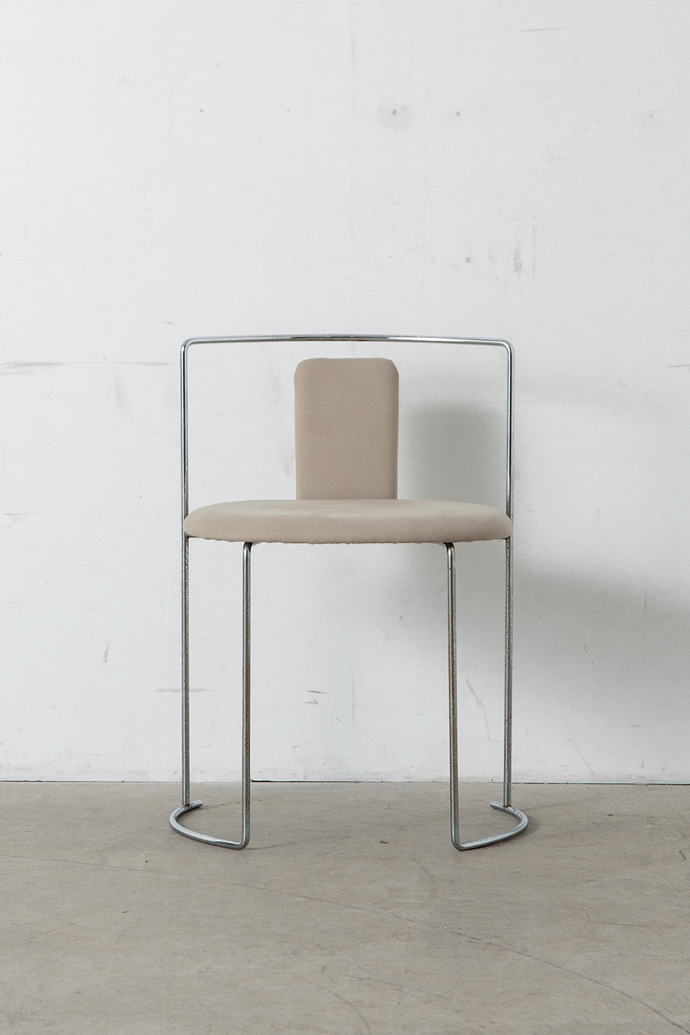 ‘Gaja’ Chair by Kazuhide Takahama for Cassina in Steel and Fabric