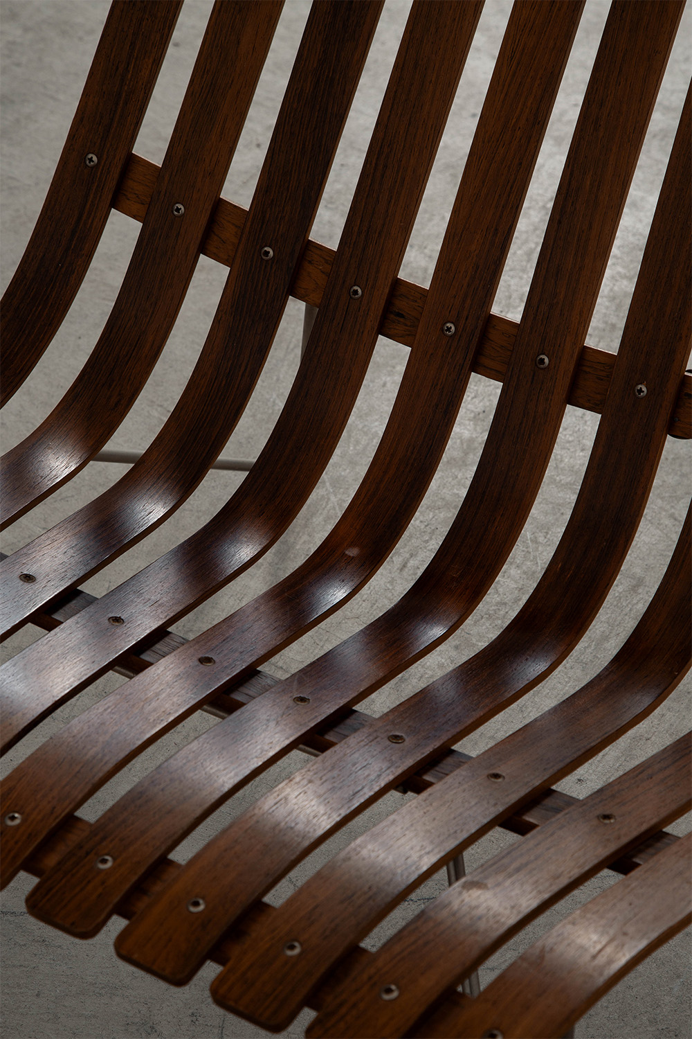 ‘Scandia’ Lounge Chair by Hans Brattrud for Hovik Mobler in Teak , Leather and Steel