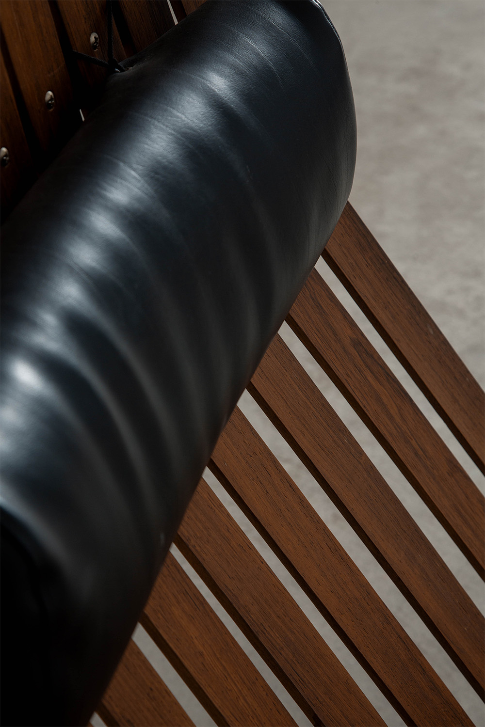 ‘Scandia’ Lounge Chair by Hans Brattrud for Hovik Mobler in Teak , Leather and Steel