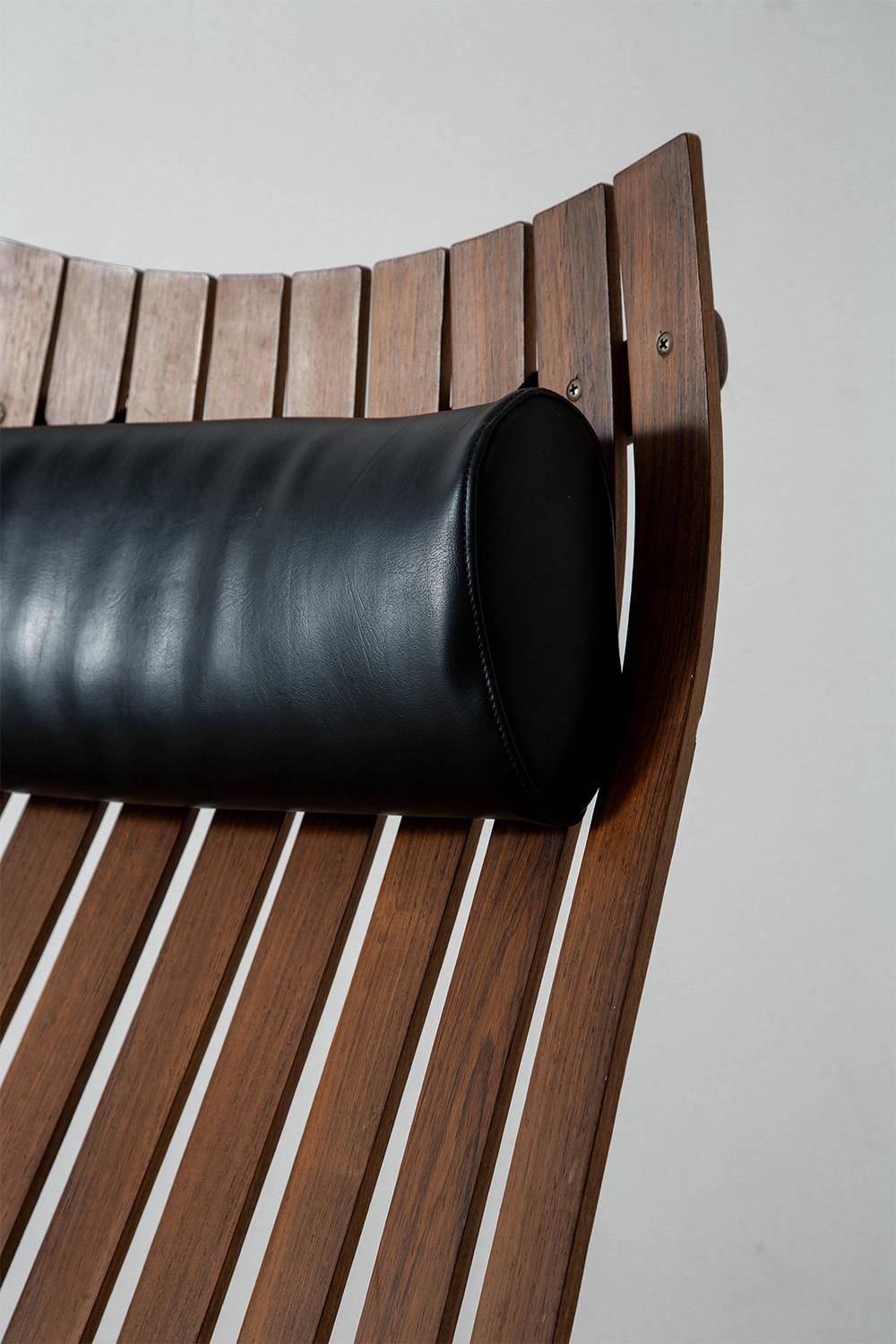 ‘Scandia’ Lounge Chair by Hans Brattrud for Hovik Mobler in Teak , Leather and Steel