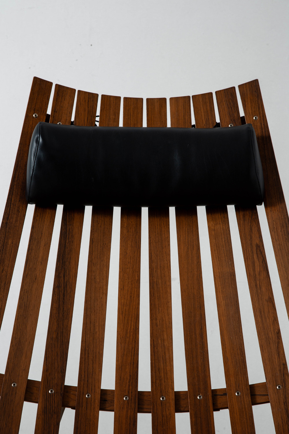 ‘Scandia’ Lounge Chair by Hans Brattrud for Hovik Mobler in Teak , Leather and Steel