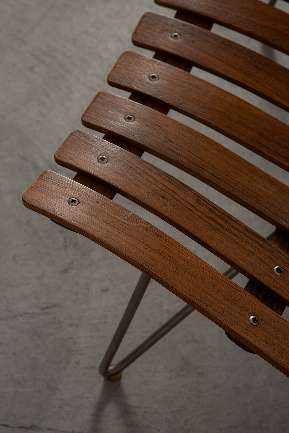 ‘Scandia’ Lounge Chair by Hans Brattrud for Hovik Mobler in Teak , Leather and Steel