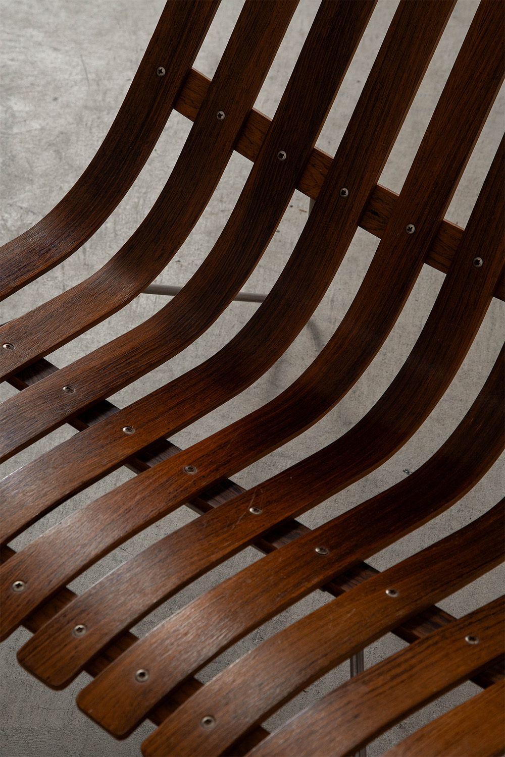 ‘Scandia’ Lounge Chair by Hans Brattrud for Hovik Mobler in Teak , Leather and Steel