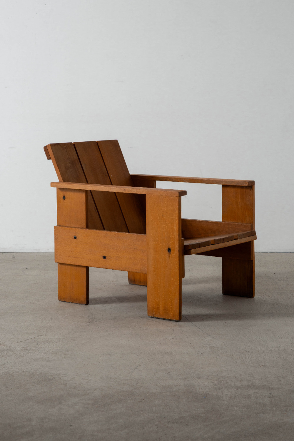 ‘Crate’ Lounge Chair by Gerrit Thomas Rietveld for Cassina in Pine