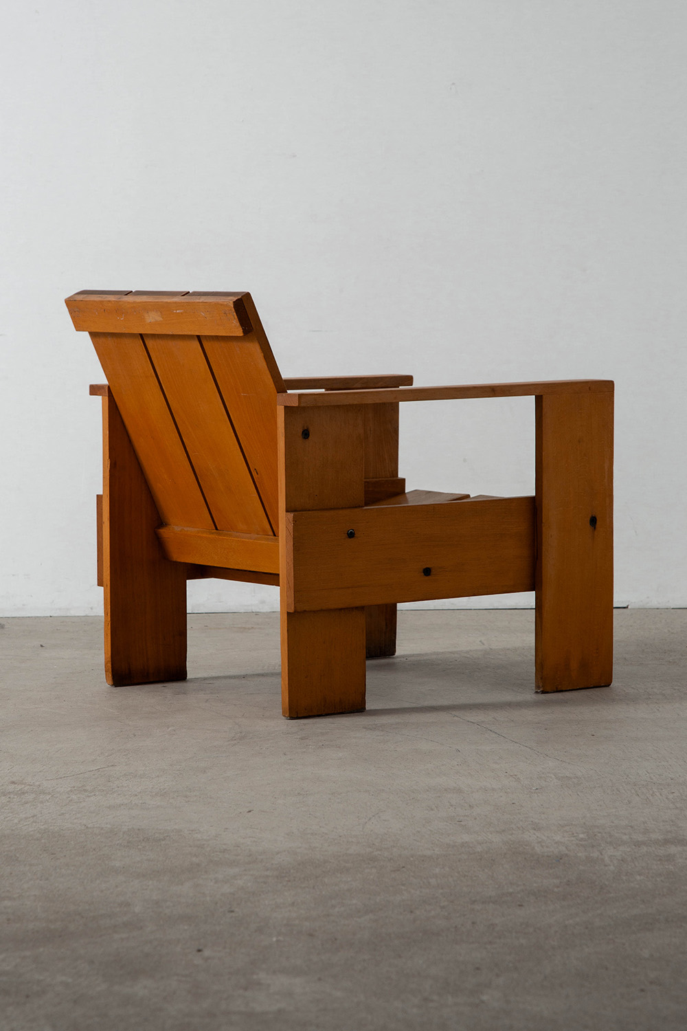 ‘Crate’ Lounge Chair by Gerrit Thomas Rietveld for Cassina in Pine