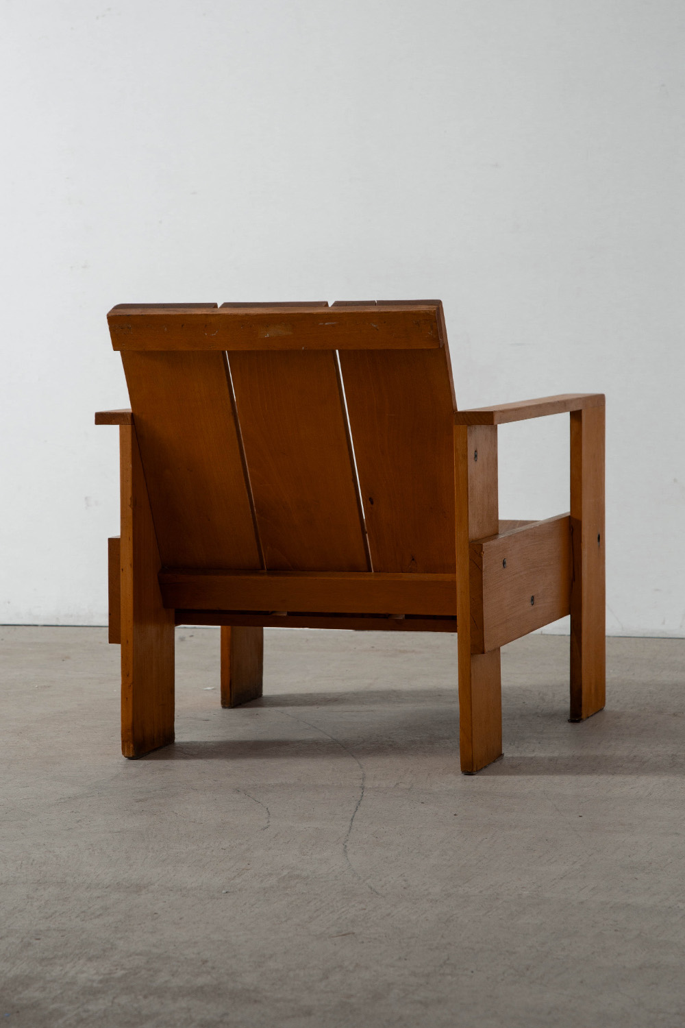 ‘Crate’ Lounge Chair by Gerrit Thomas Rietveld for Cassina in Pine