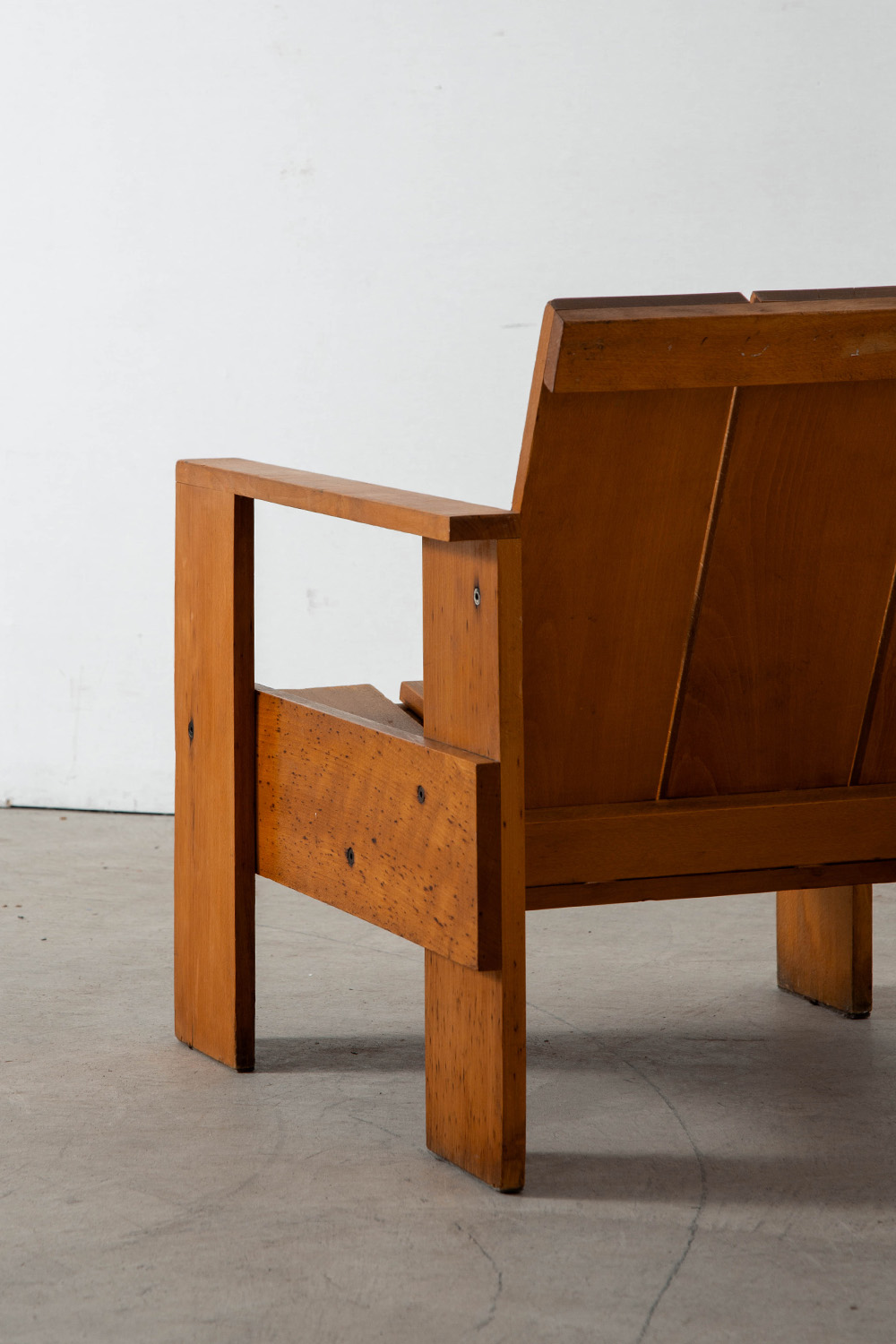 ‘Crate’ Lounge Chair by Gerrit Thomas Rietveld for Cassina in Pine