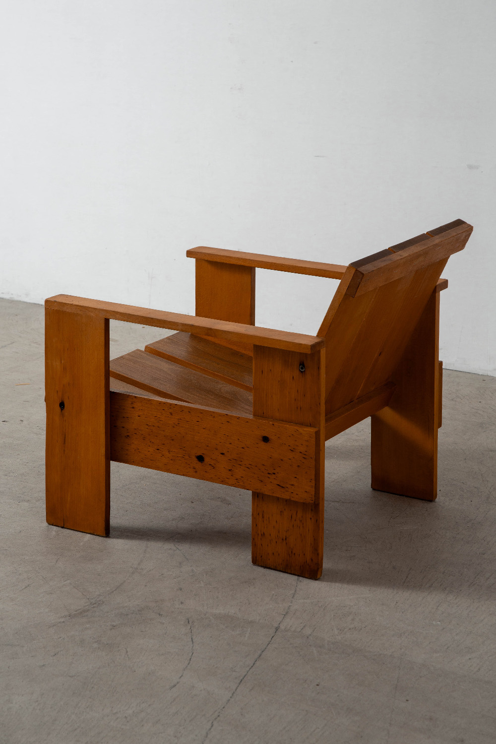 ‘Crate’ Lounge Chair by Gerrit Thomas Rietveld for Cassina in Pine