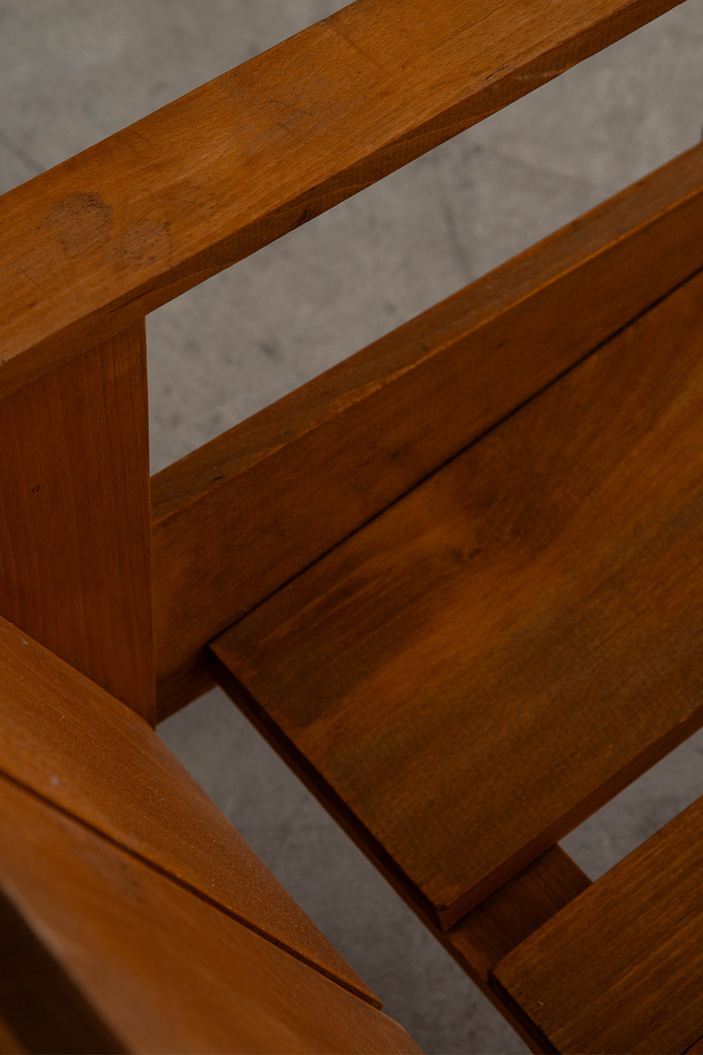 ‘Crate’ Lounge Chair by Gerrit Thomas Rietveld for Cassina in Pine