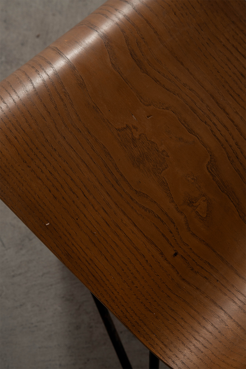 ‘Bellevue’ Chair by André Bloc for M.A.I in Wood and Steel