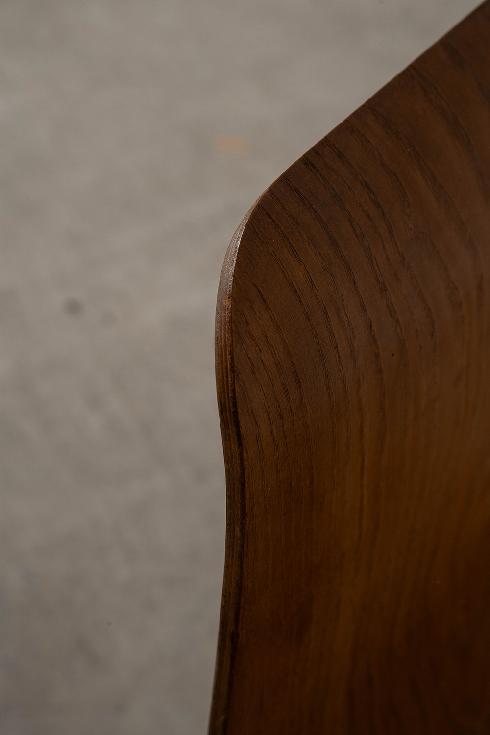 ‘Bellevue’ Chair by André Bloc for M.A.I in Wood and Steel