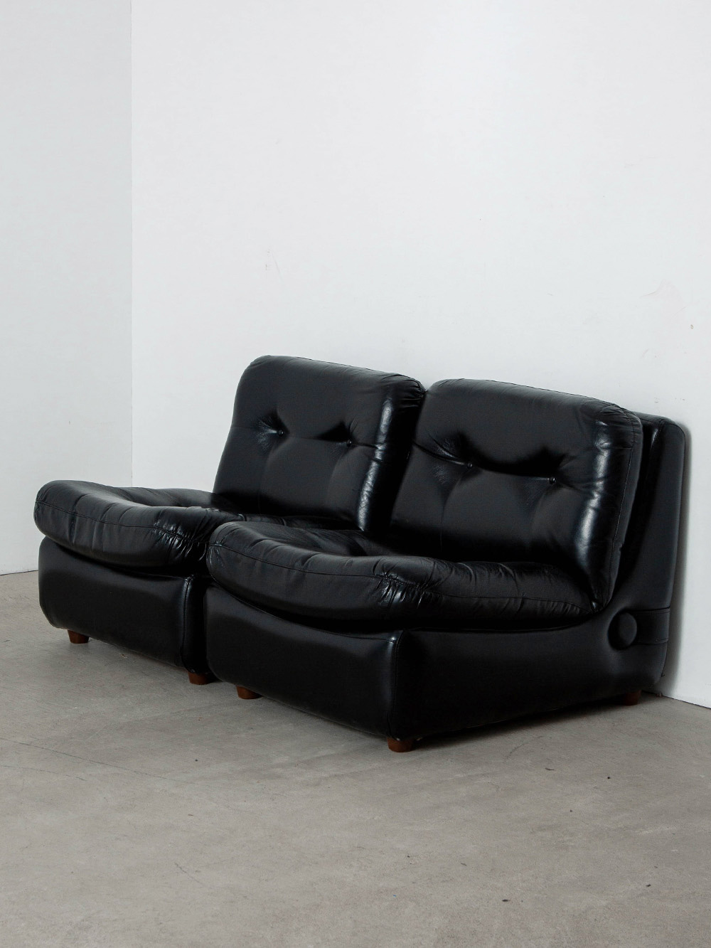 Vintage Sofa in Cow Leather