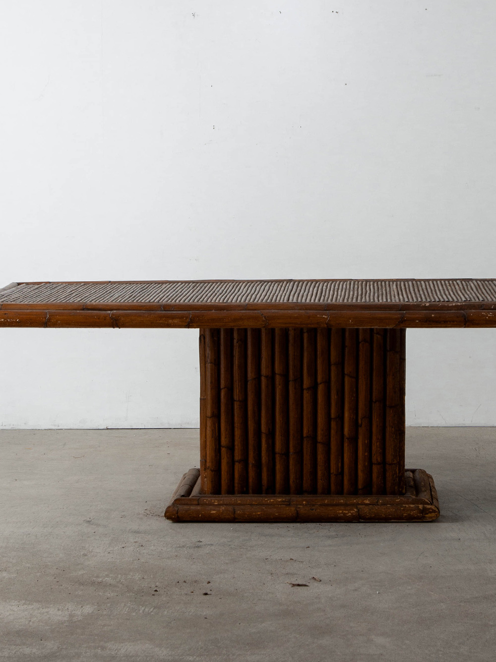 Dining Table in Bamboo and Wood