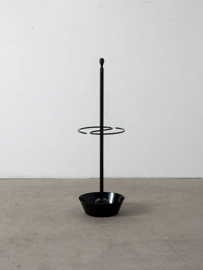 ‘Servopluvio’ Umbrella Stand by Achille Castiglioni for Zanotta in Steel and Plastic