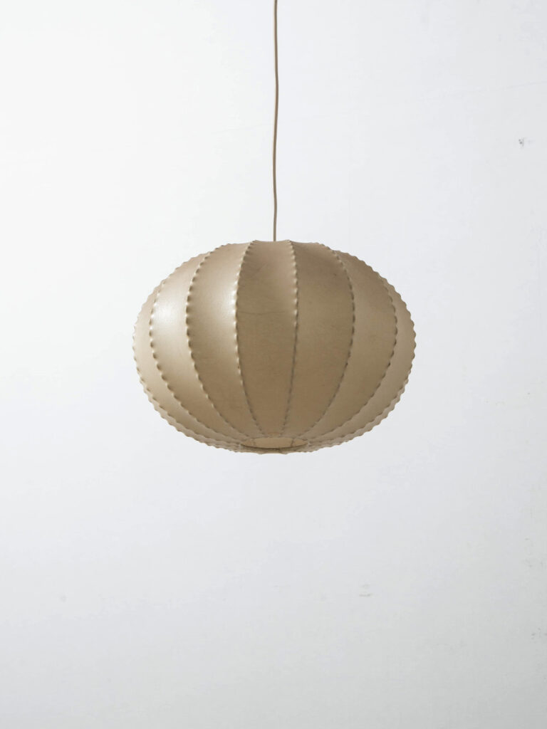 Cocoon Pendant Lamp for Goldkant Leuchten in Resin and Plastic