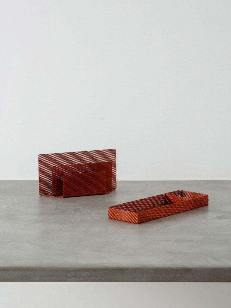 Book Stand and Trey Set in Metal